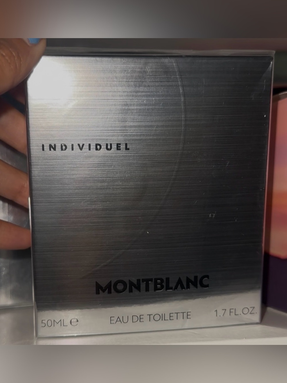 New Sealed Montblanc Individuel eau de toilette spray 1.7 FL OZ Men Sealed